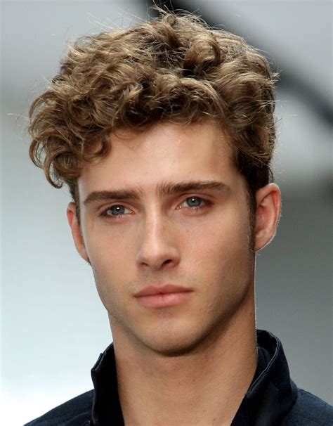 curly mens hair